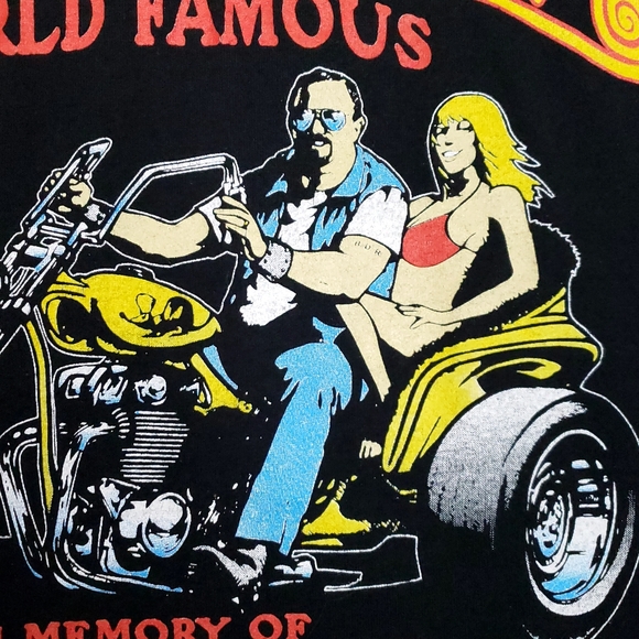 Vintage Rat Fink Rat's Hole Ed Big Daddy Roth Daytona Bike Week Biker T-shirt - Picture 7 of 11